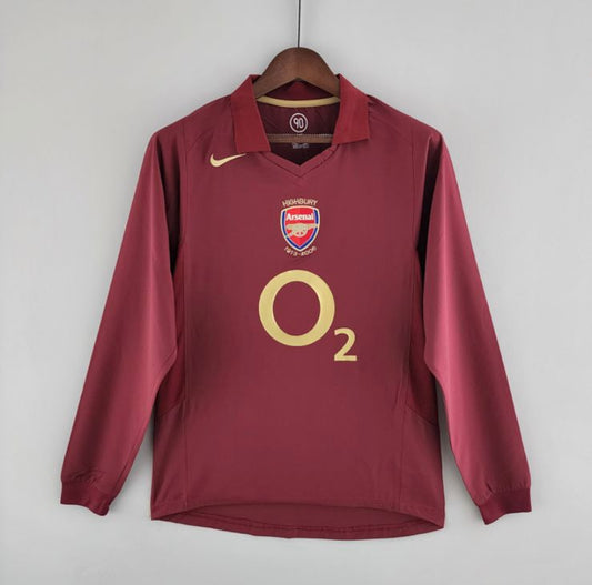 Jerseys Retro - Arsenal manga larga