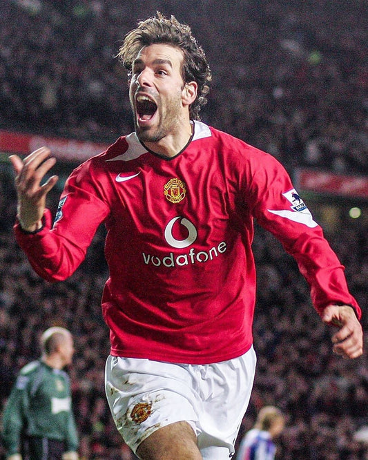 Jerseys Retro - Manchester United manga larga