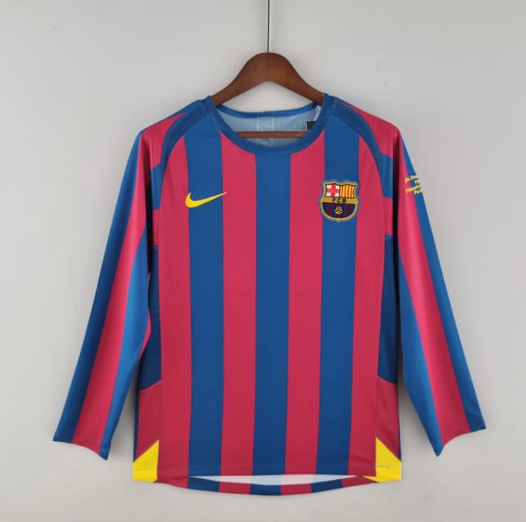 Jerseys Retro - Barcelona manga larga