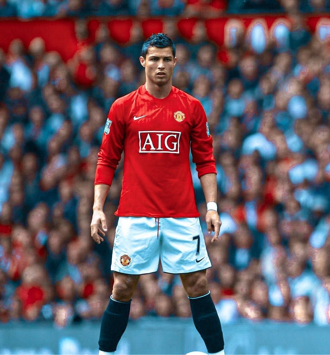 Jerseys Retro - Manchester United manga larga