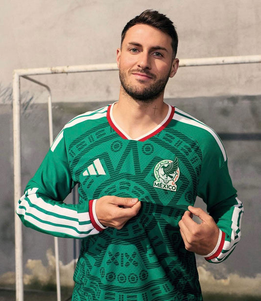Jersey mundialista - Mexico manga larga