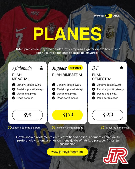 Planes para miembros