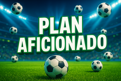 Perfecto, solo deja balones de futbol